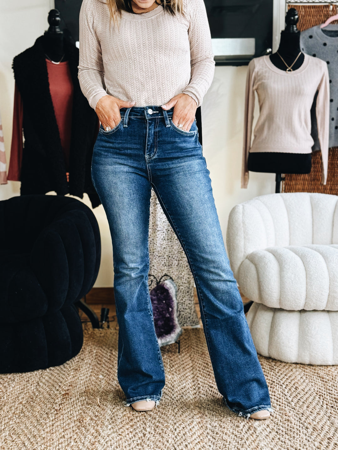 The Form & Flow Flare Jean