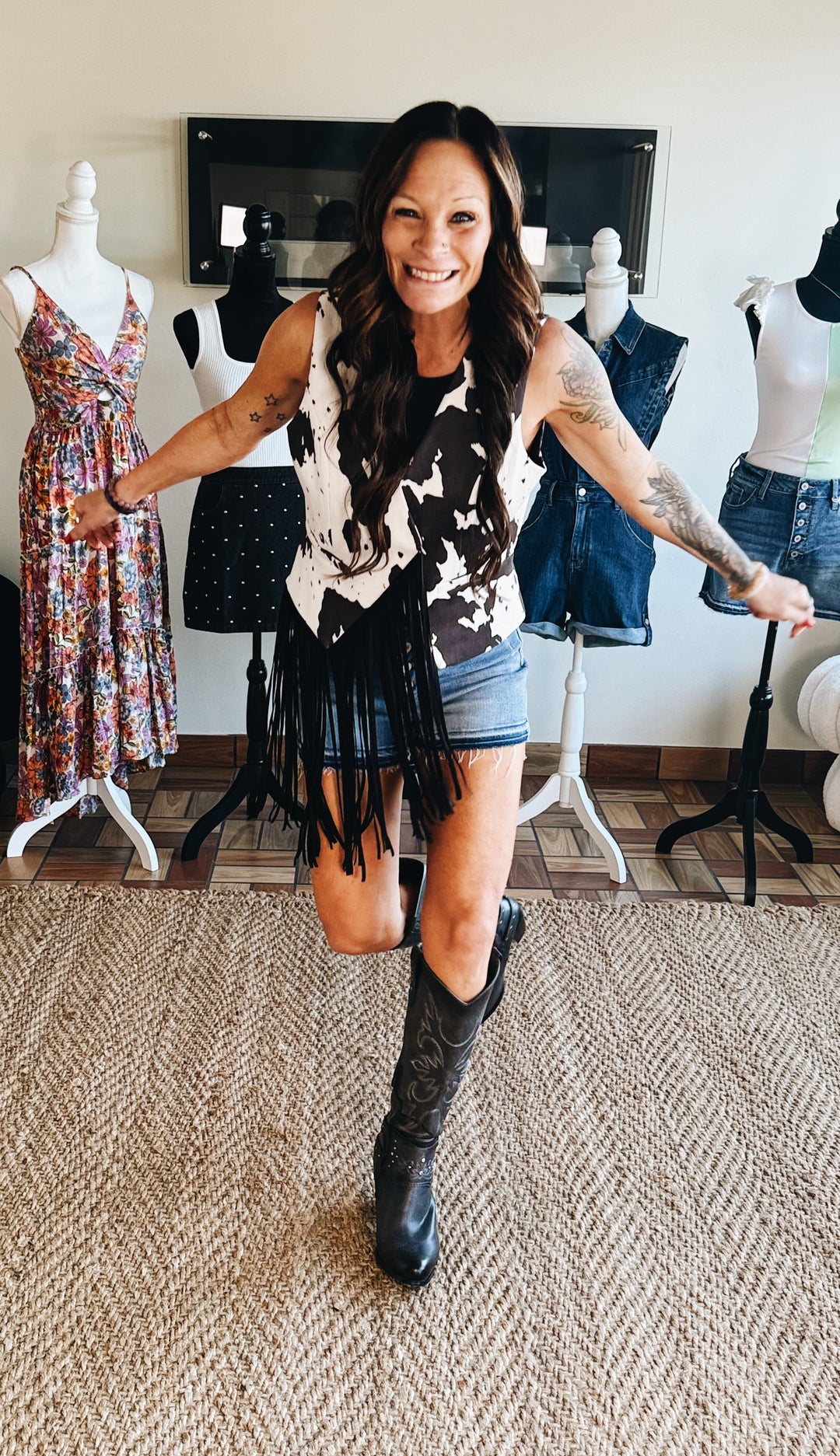 Outlaw Edge Fringe Vest