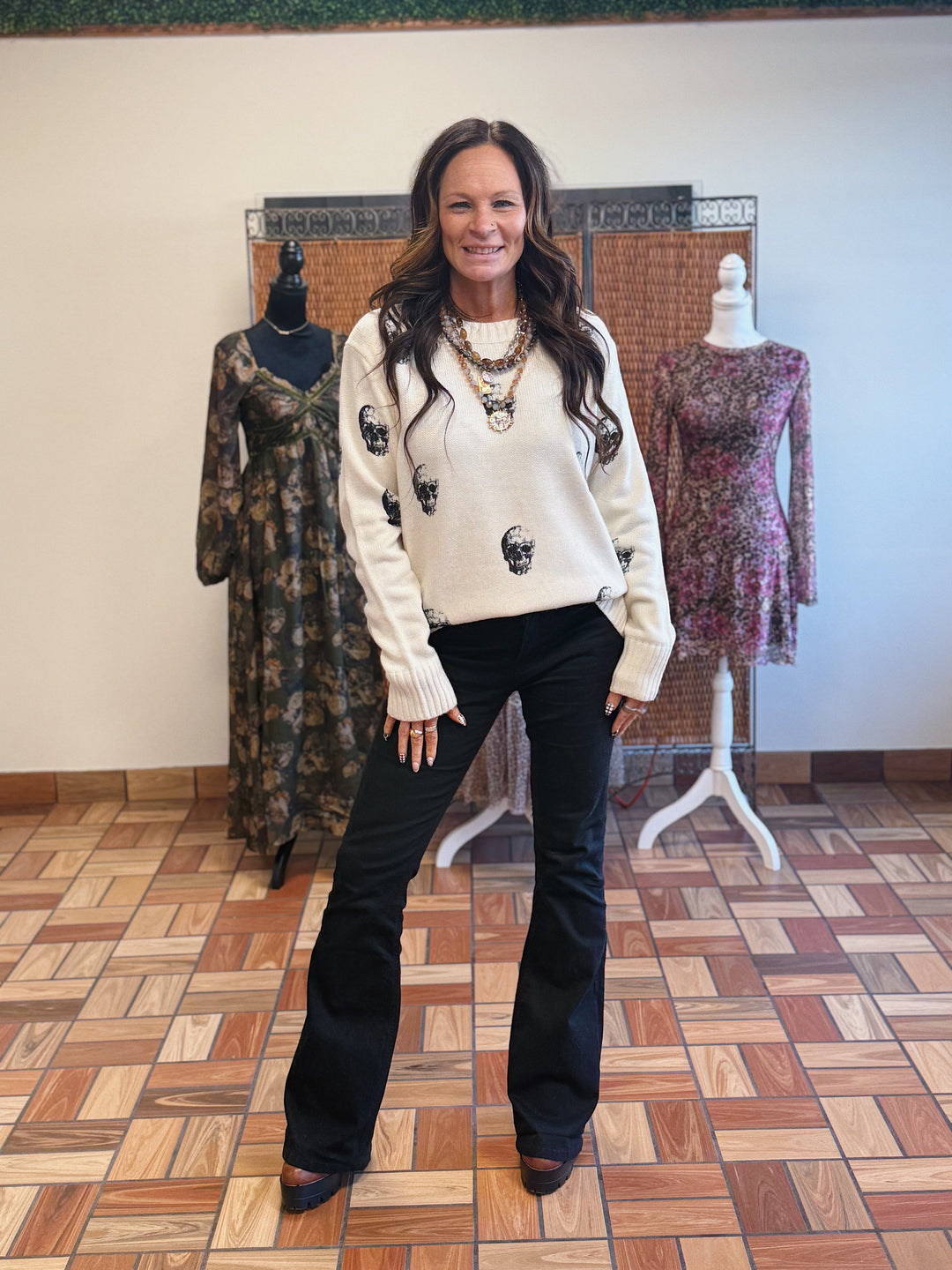 The Pretty Little Skulls Sweater