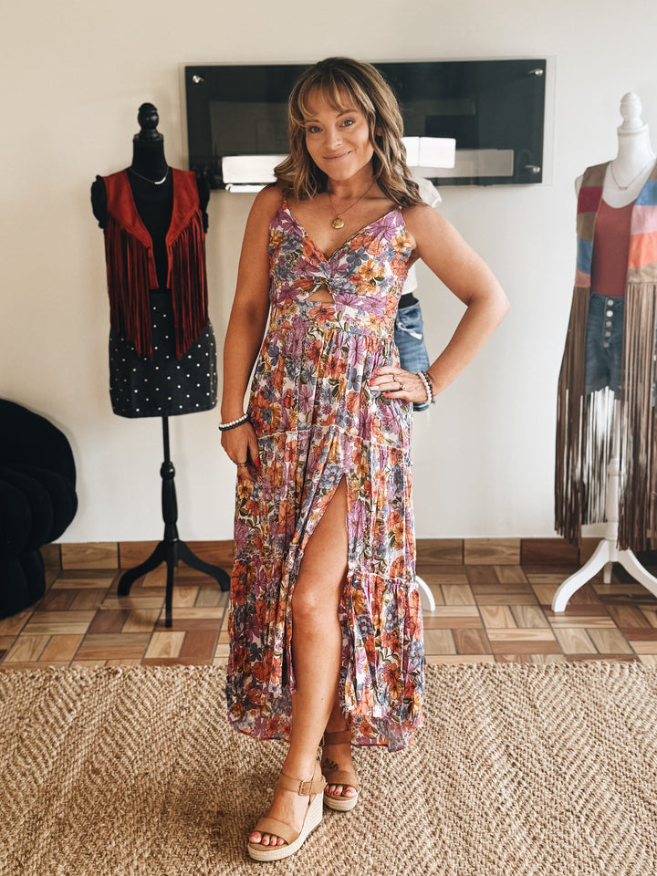 Bloomveil Midi Dress