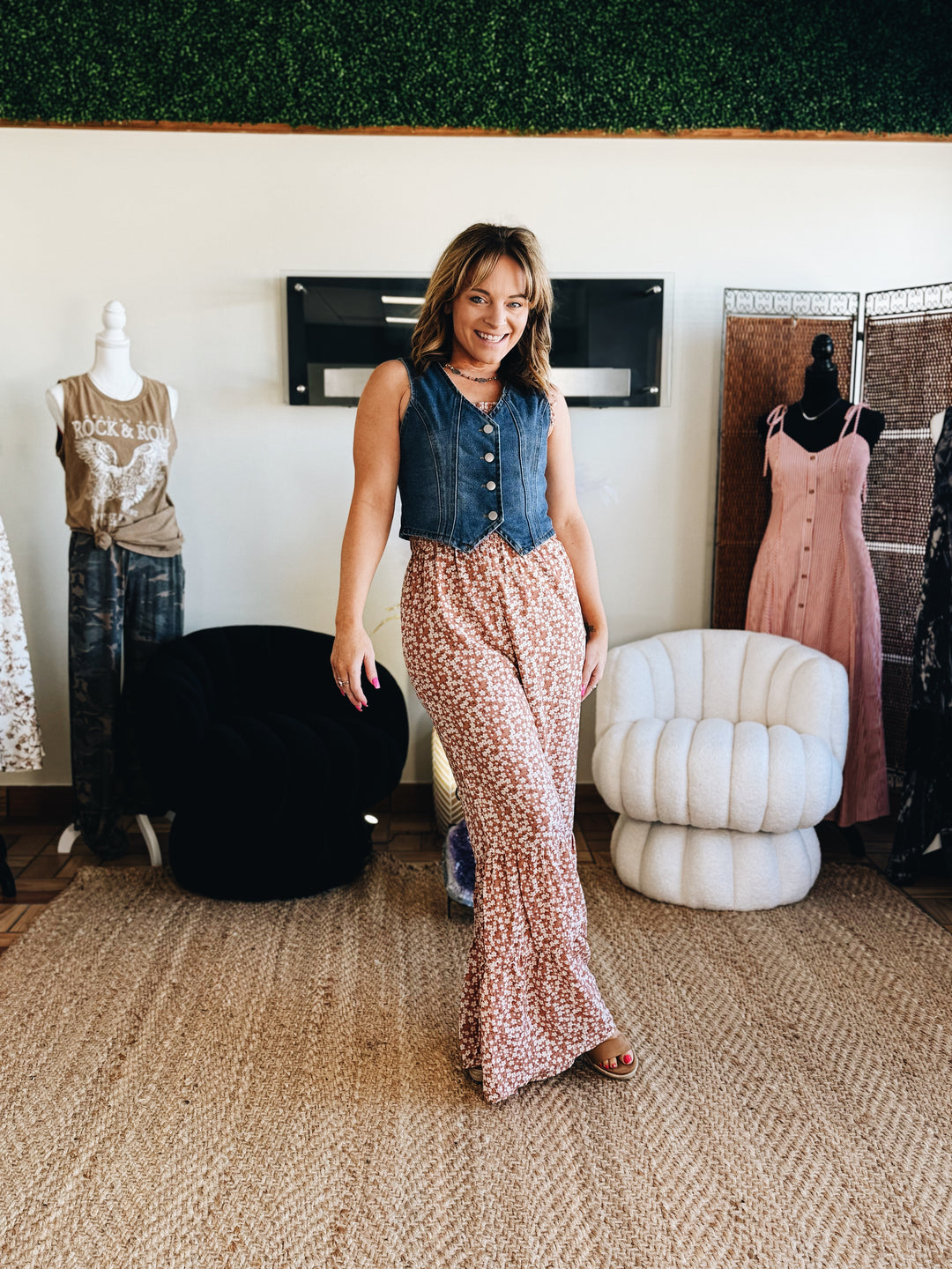 The Structured Denim Vest