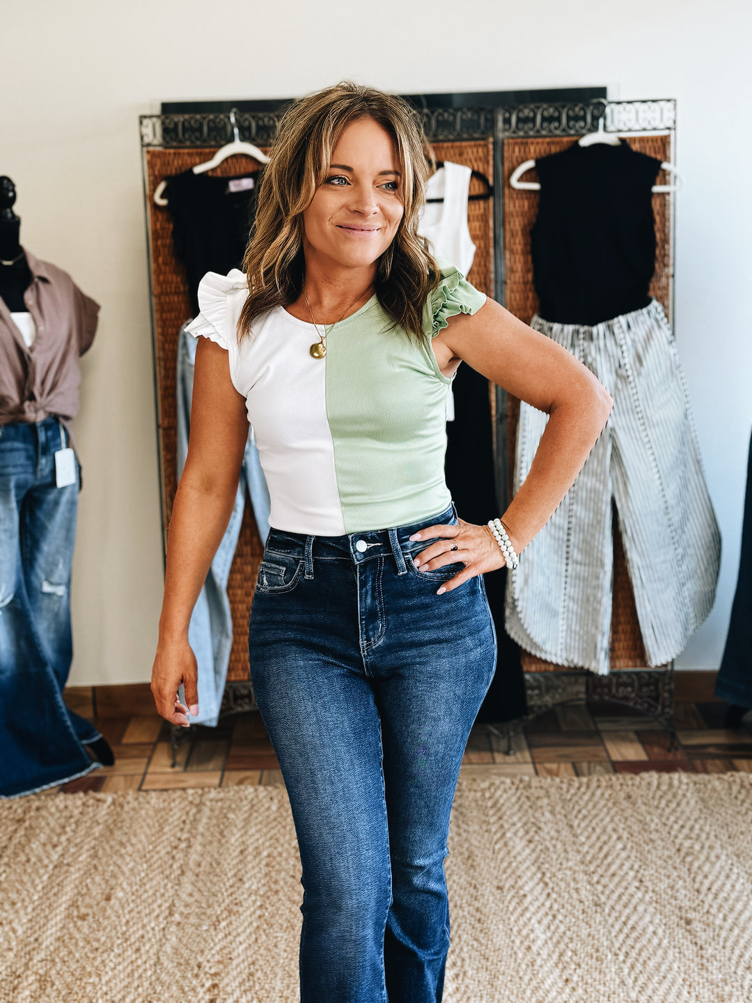 Best of Both Bodysuit (Green)