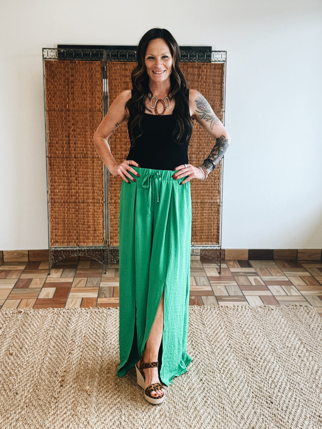 Emerald Escape Pants