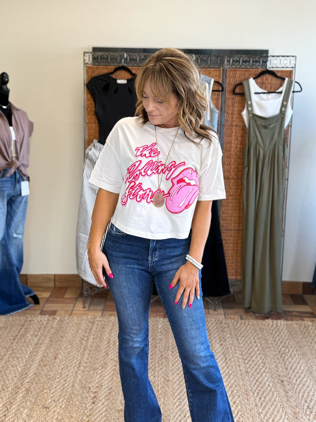 Wild at Heart Crop Tee