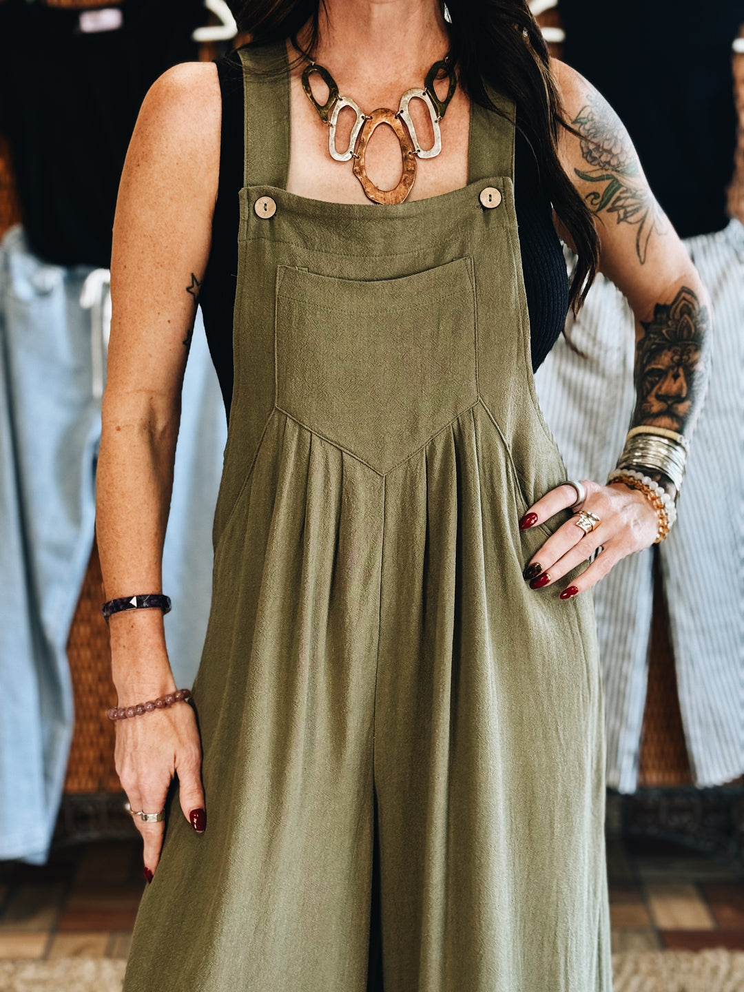 Olive &amp; Ease Jumpsuit