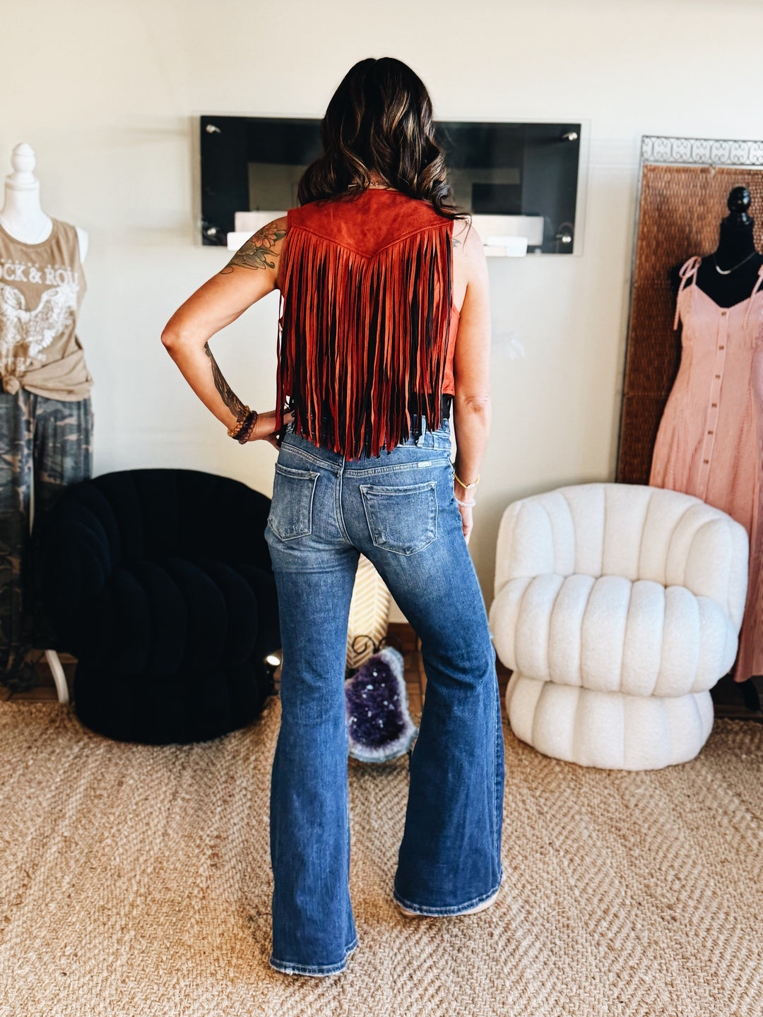 The Wildfire Fringe Vest