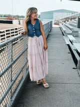 Soft Rebellion Tiered Skirt
