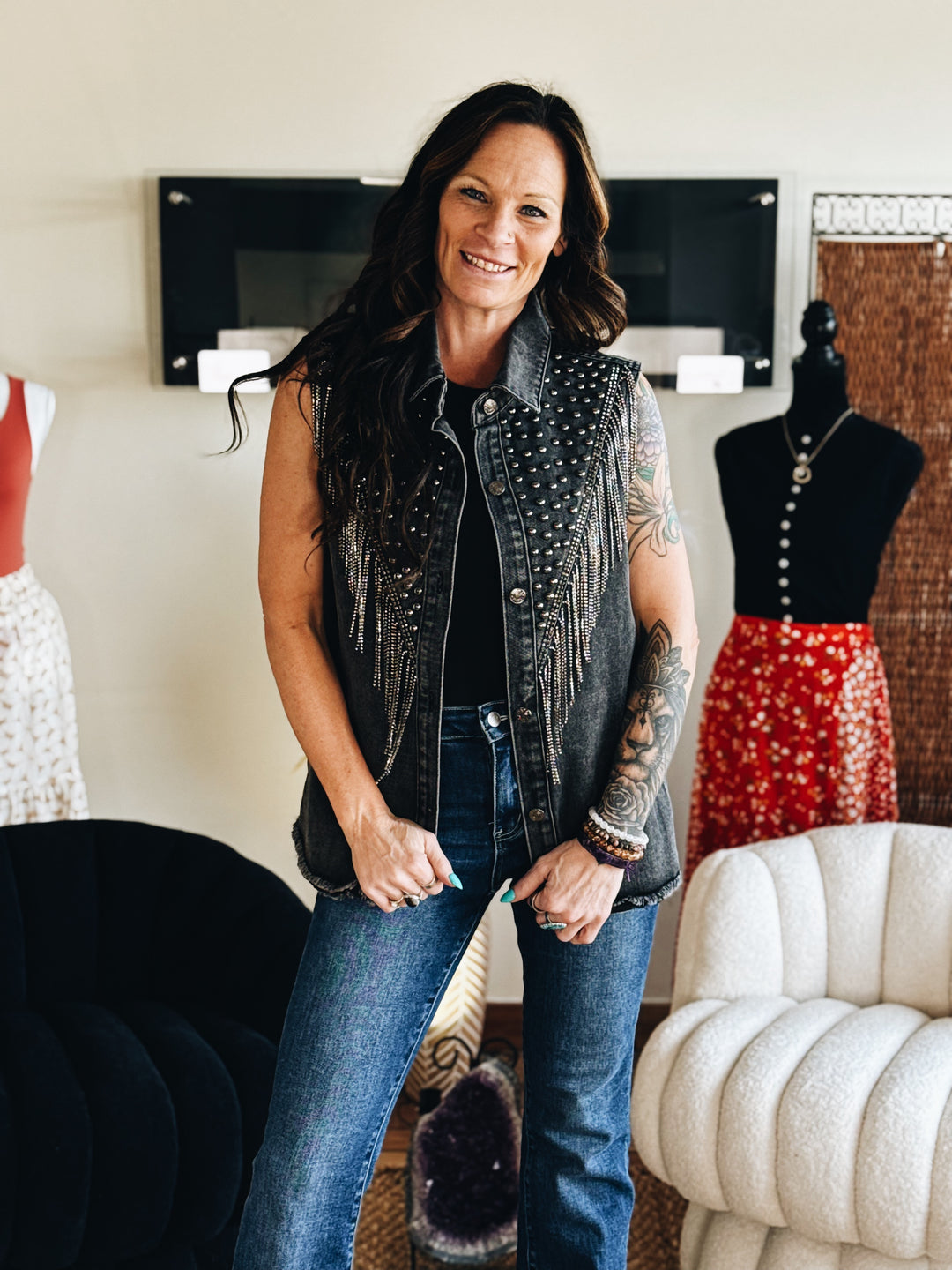 The Iron Fringe Vest