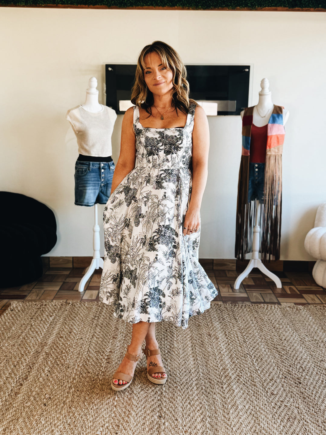 The Midnight Garden Dress