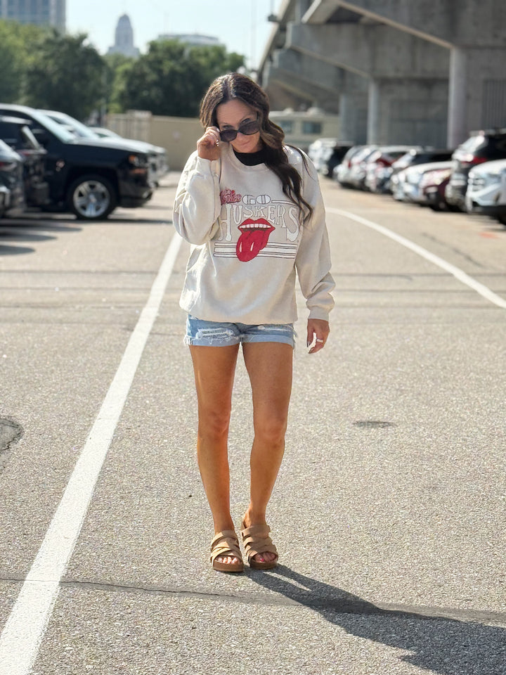 Go Big Red Rocker Sweatshirt