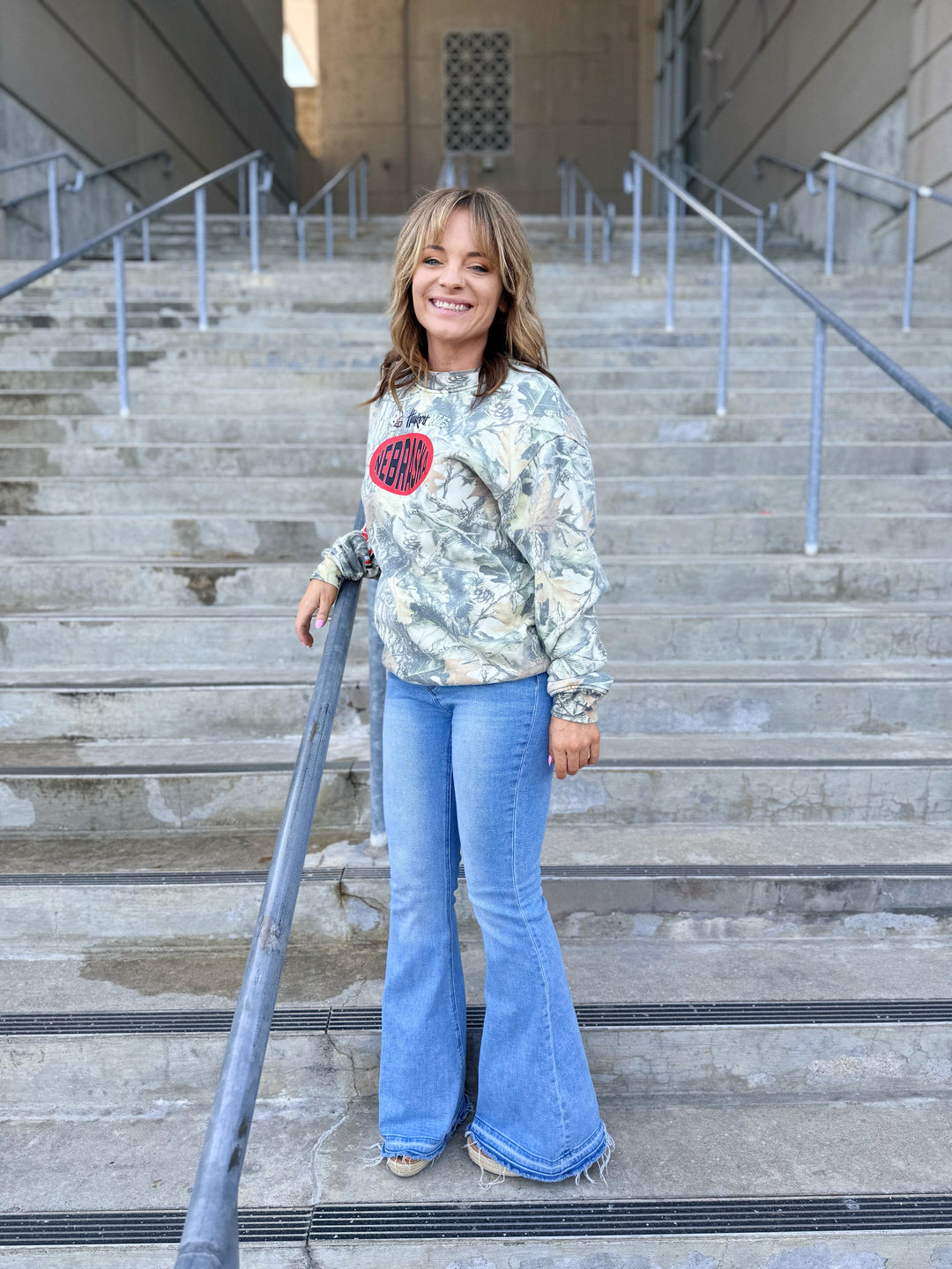 Saturday Tradition Camo Sweatshirt