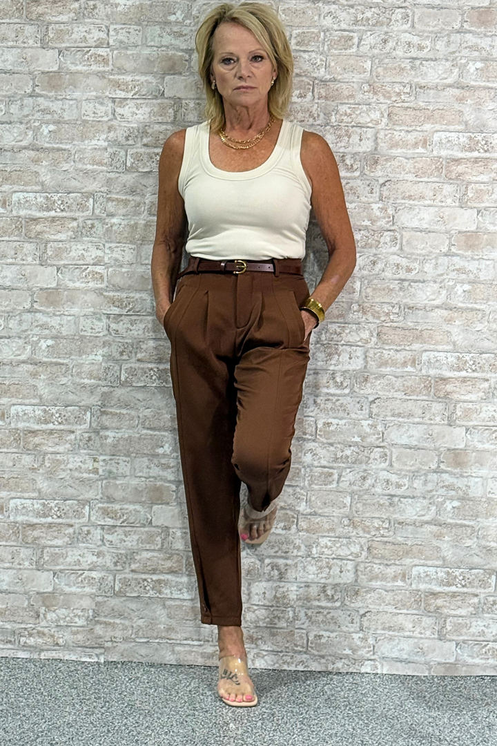 The Clarity Trouser-Belted Trousers