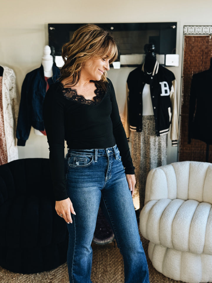 The Soft Silhouette Lace Top