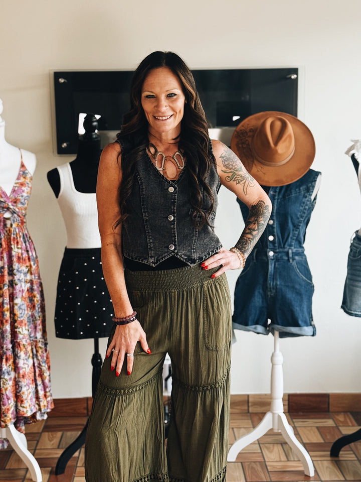 Cut the Rules Denim Vest