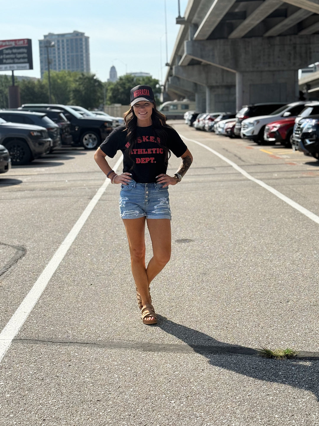 Big Red Nebraska Trucker Hat