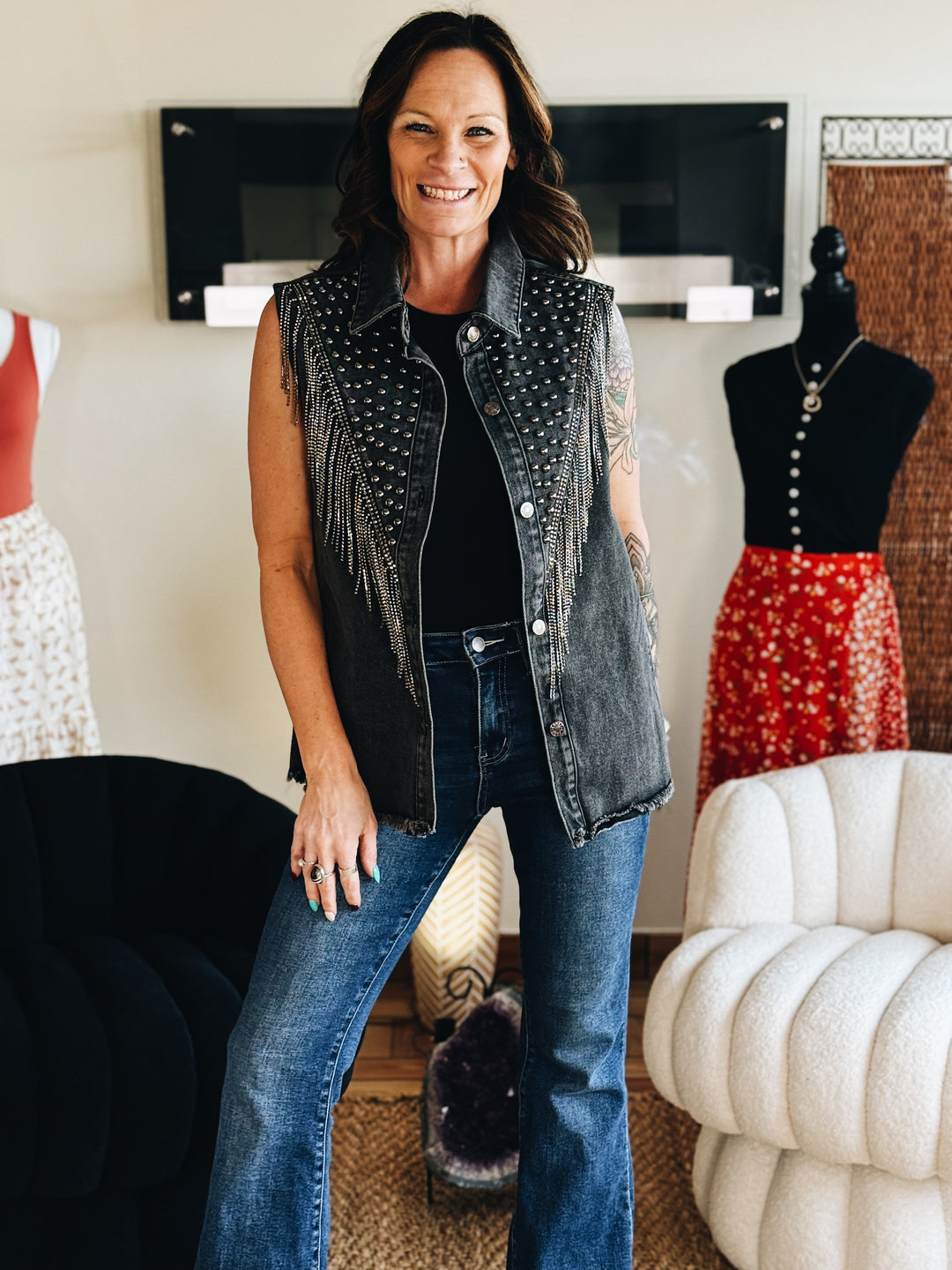 The Iron Fringe Vest