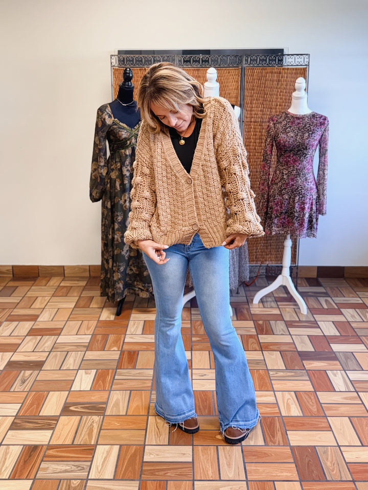 The Woven Trim Cardigan