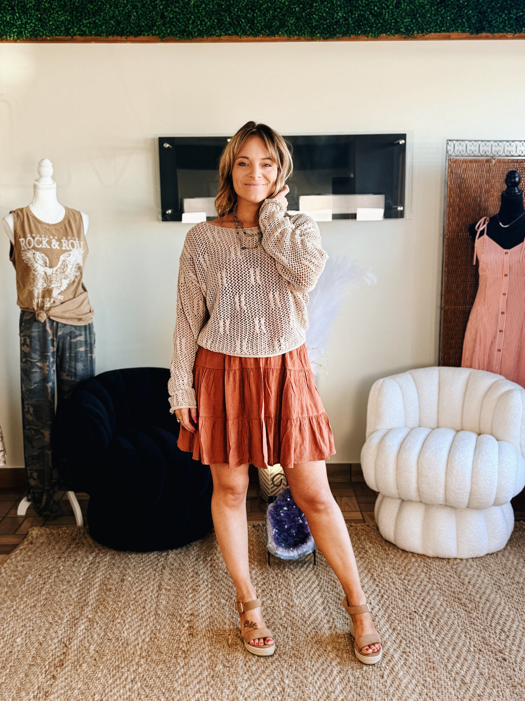 The Claylight Flutter Dress