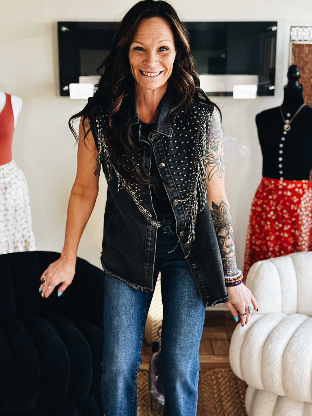 The Iron Fringe Vest