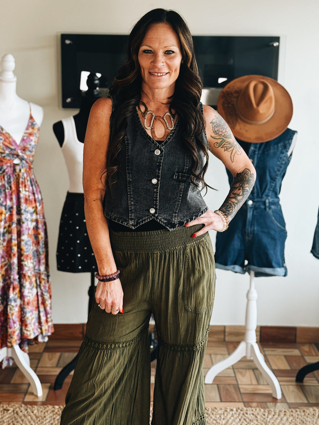 Cut the Rules Denim Vest