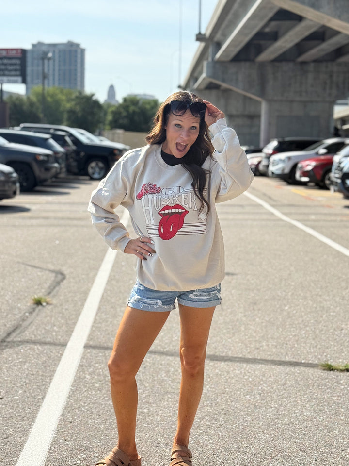Go Big Red Rocker Sweatshirt