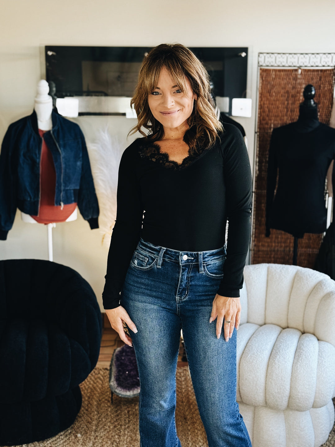 The Soft Silhouette Lace Top