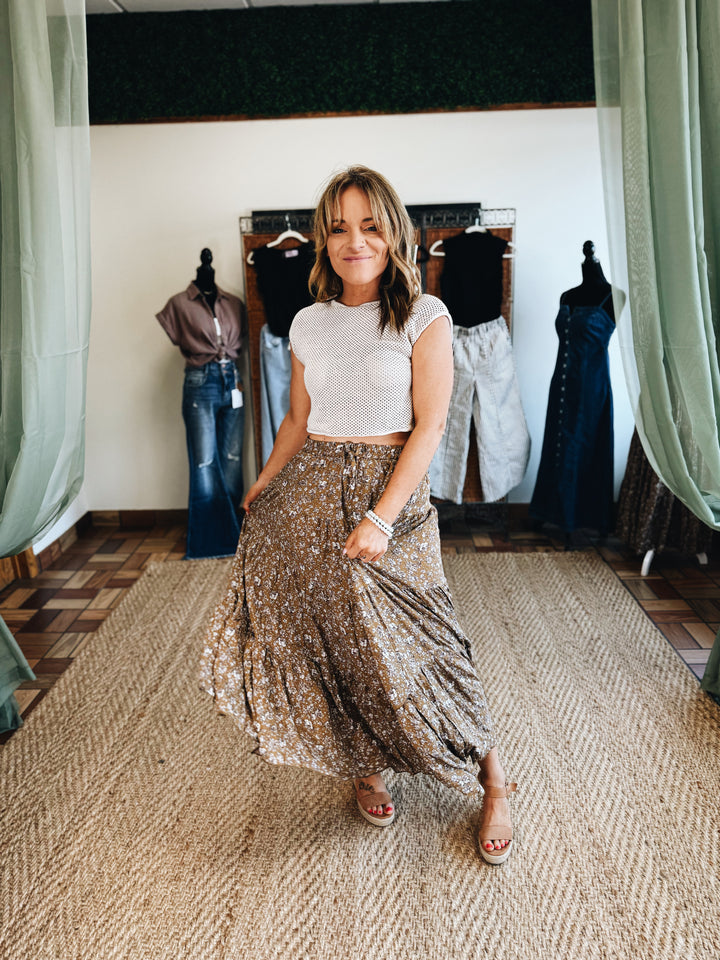 Golden Hour Maxi Skirt