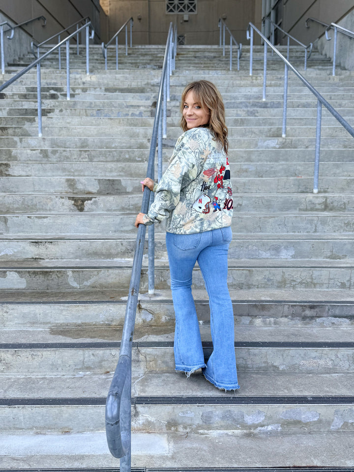 Saturday Tradition Camo Sweatshirt
