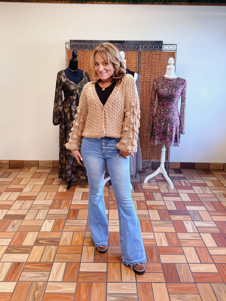 The Woven Trim Cardigan