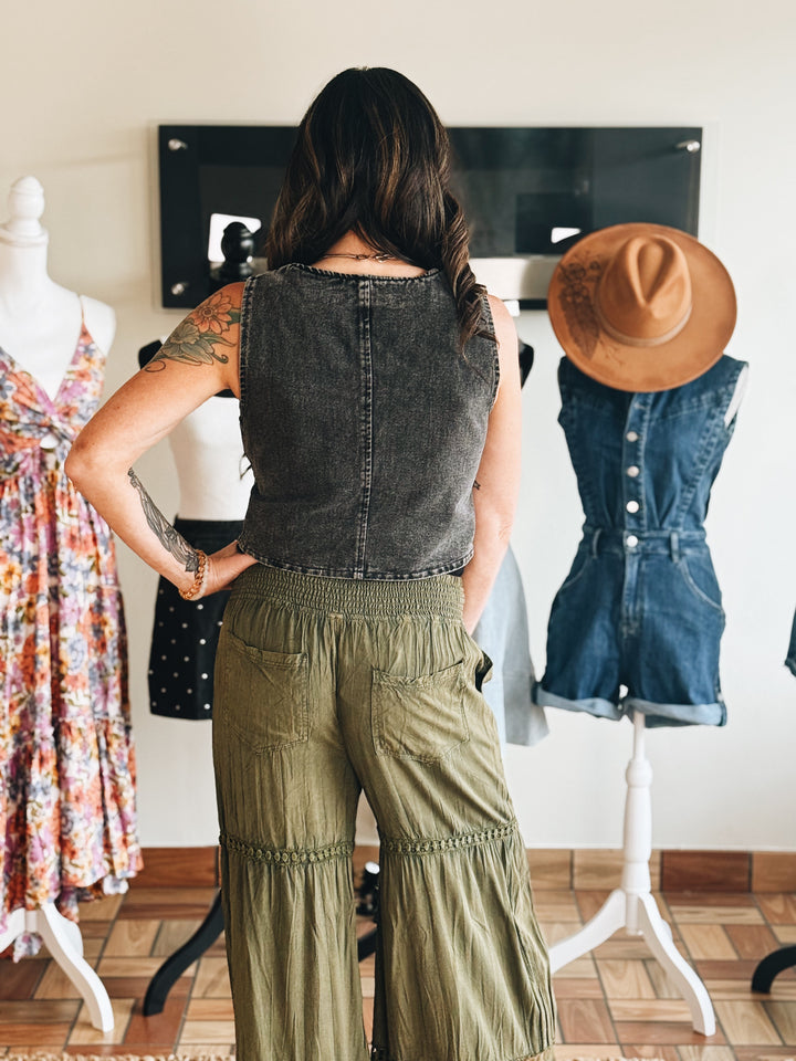 Cut the Rules Denim Vest