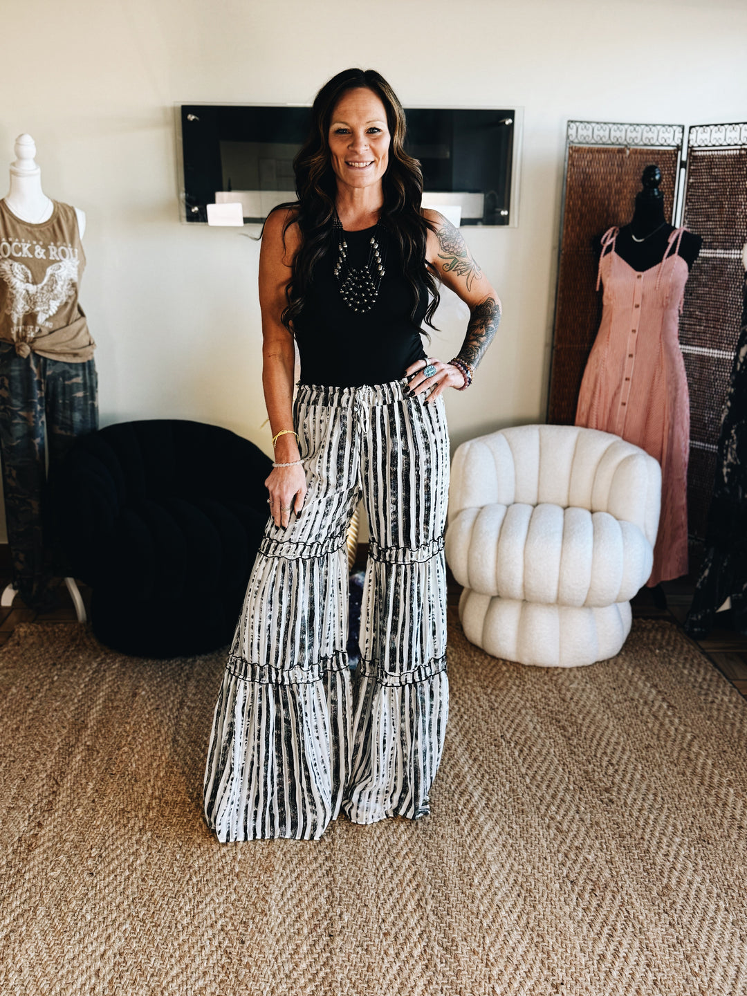 The Ink Print Pants