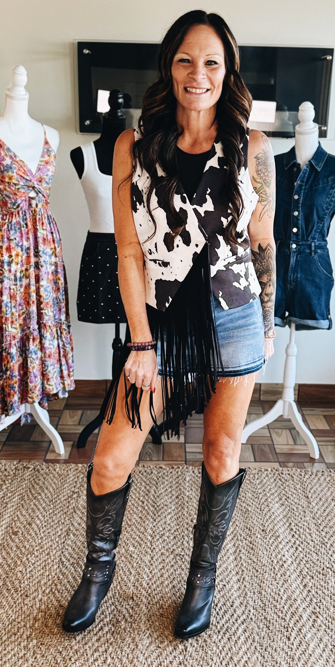 Outlaw Edge Fringe Vest