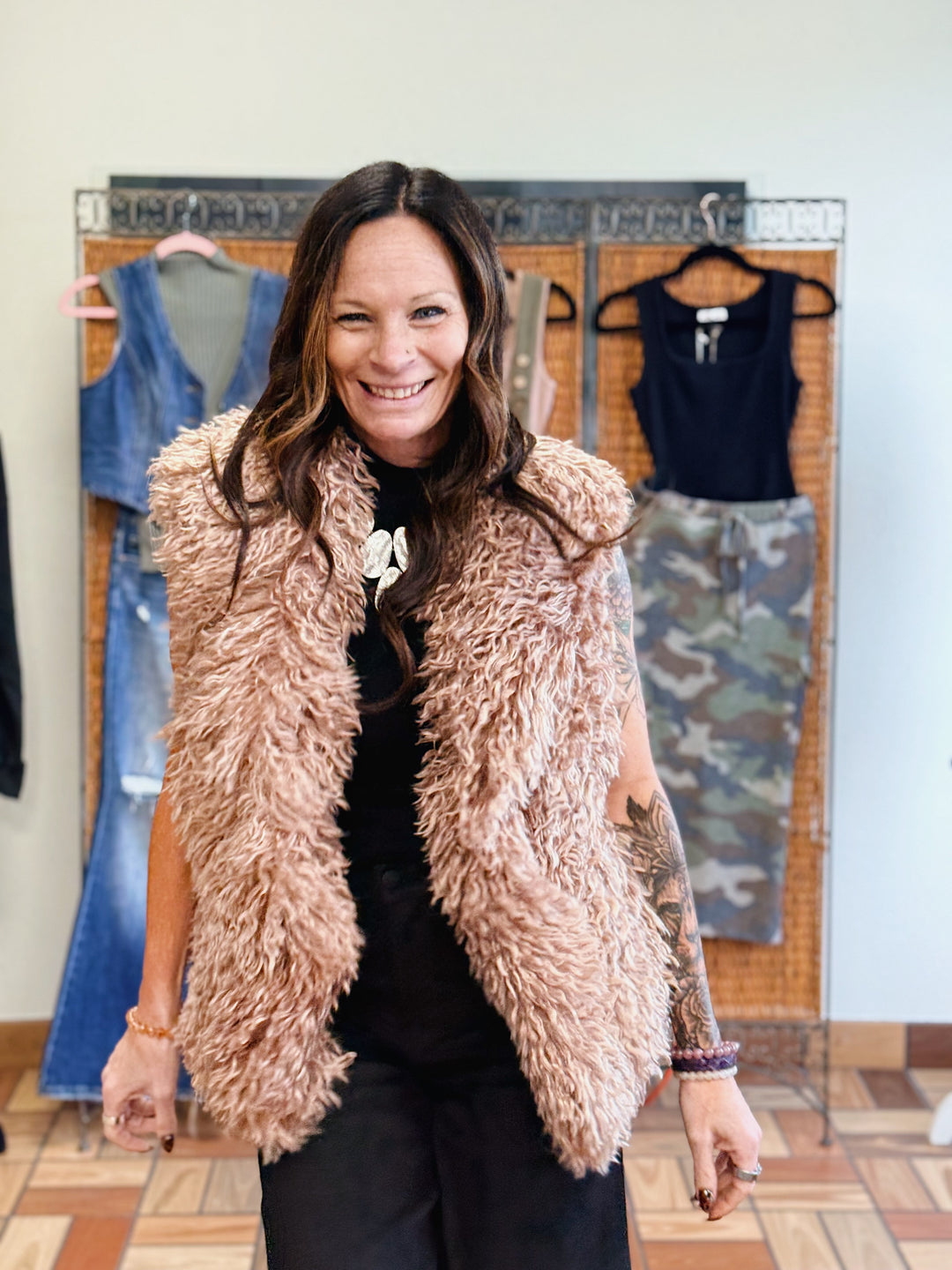 The Bernadine Luxe Vest