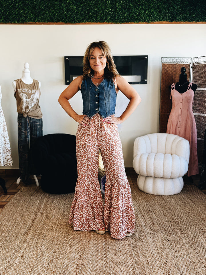 The Structured Denim Vest