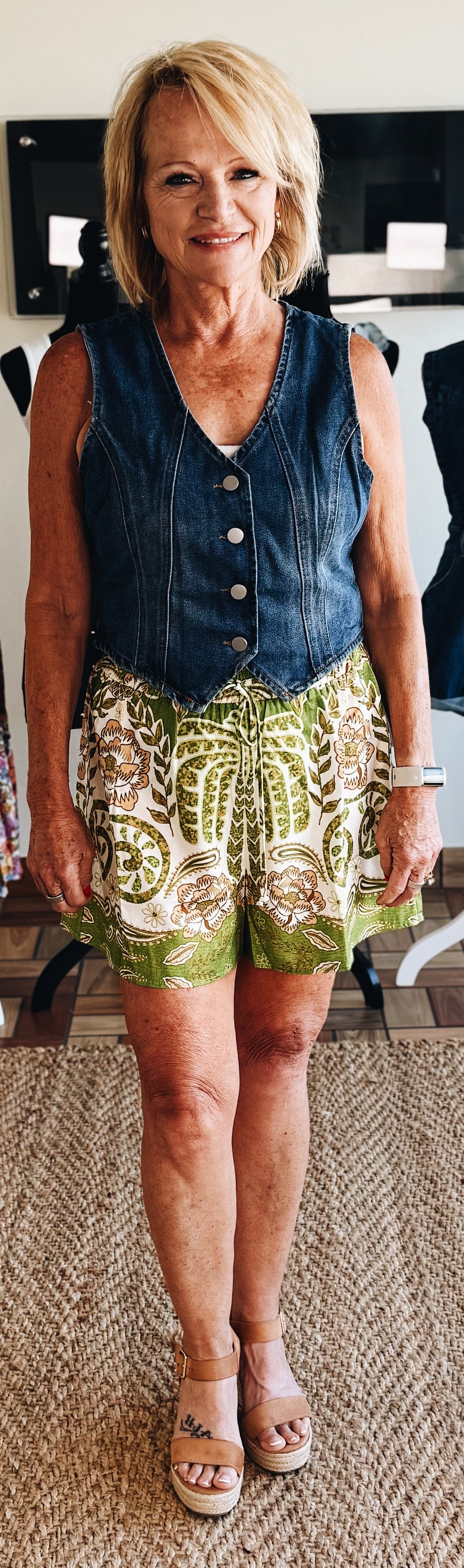 Pattern Shift Shorts