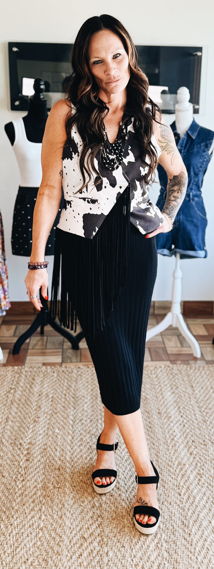 Outlaw Edge Fringe Vest
