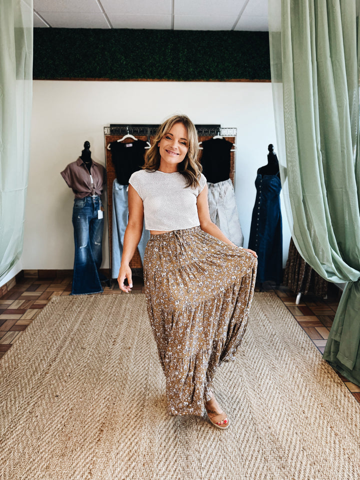 Golden Hour Maxi Skirt