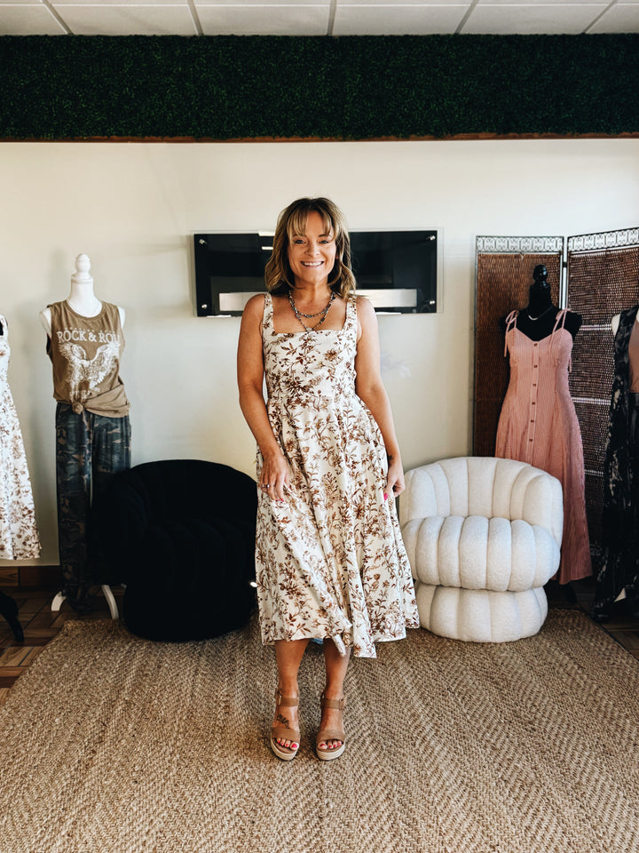 The Soft Bloom Slip Dress