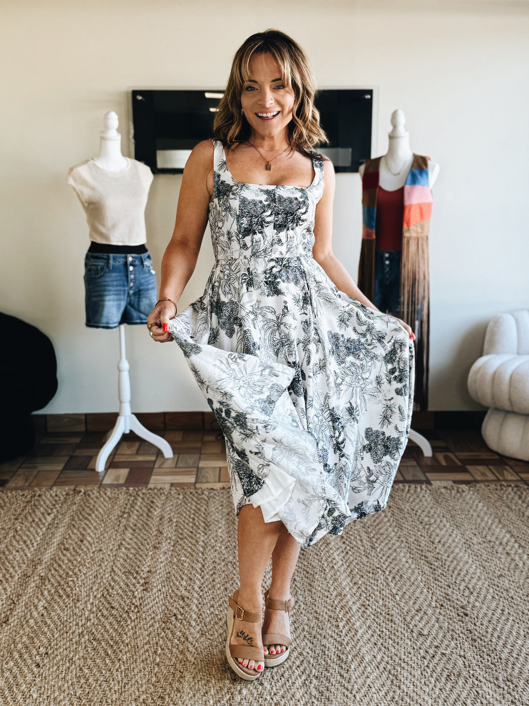 The Midnight Garden Dress