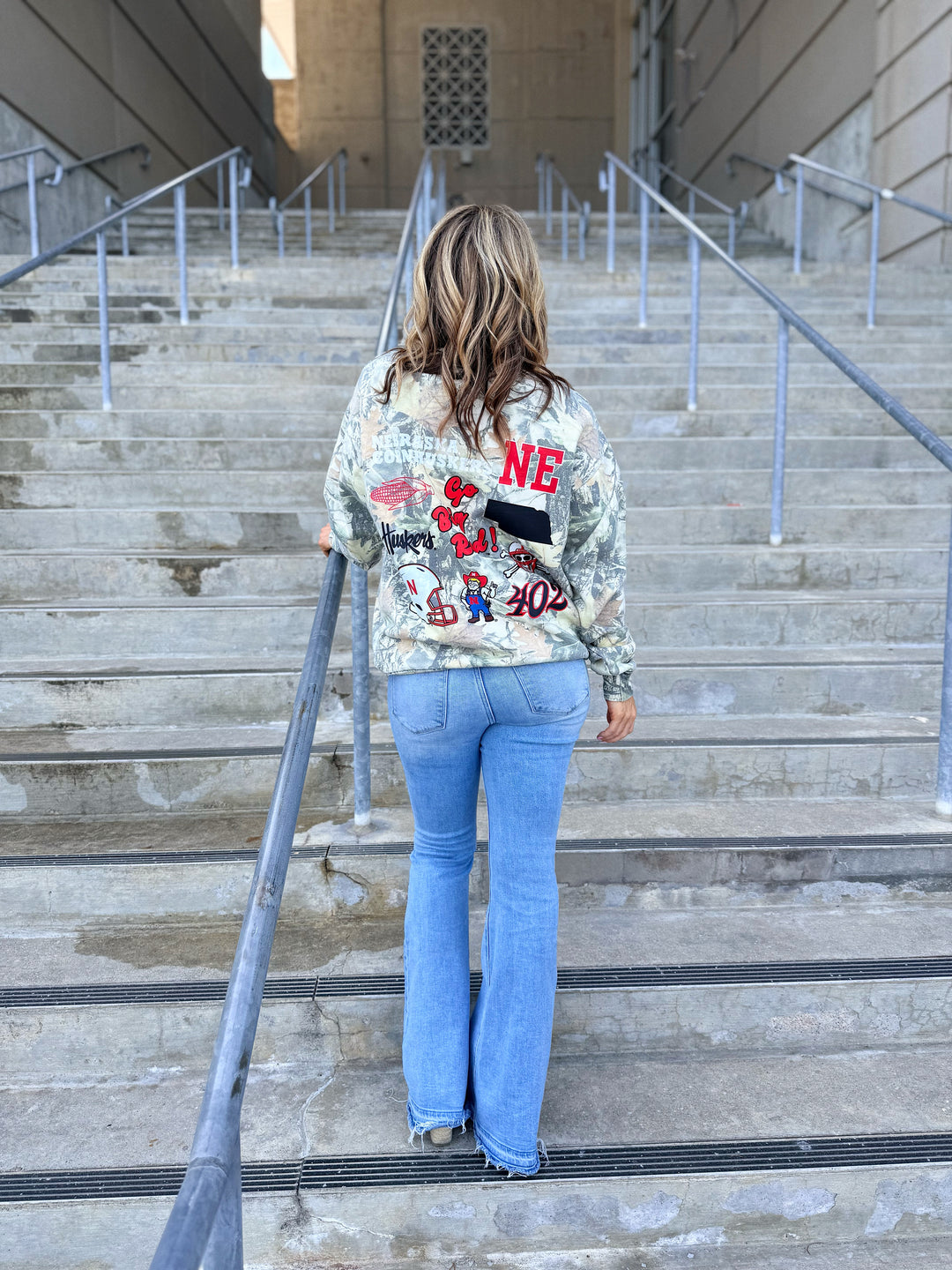 Saturday Tradition Camo Sweatshirt