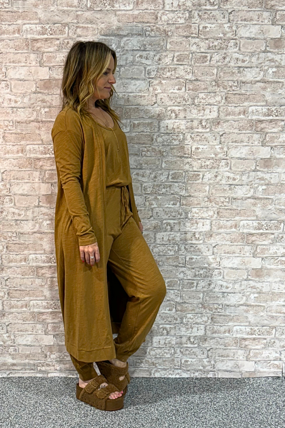 The Golden Hour – 3-Piece Knit Lounge Set